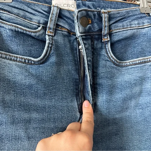 Pilcro Anthropologie straight leg jeans size 24 - Picture 3 of 8